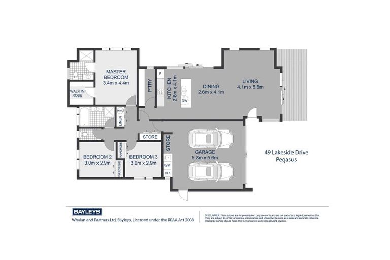 Photo of property in 49 Lakeside Drive, Pegasus, 7612