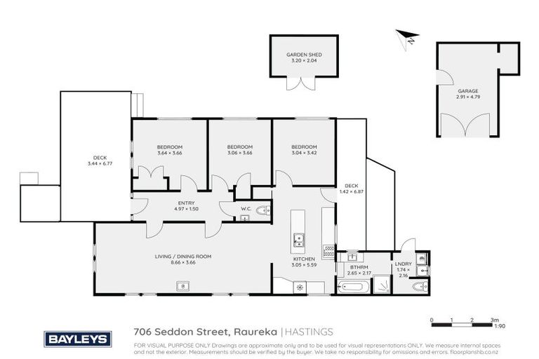 Photo of property in 706 Seddon Street, Raureka, Hastings, 4120