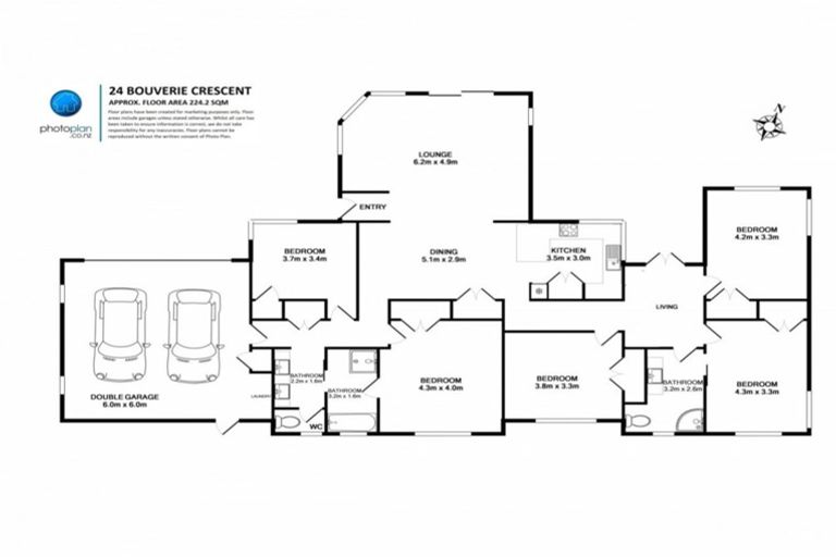 Photo of property in 24 Bouverie Crescent, Flagstaff, Hamilton, 3210