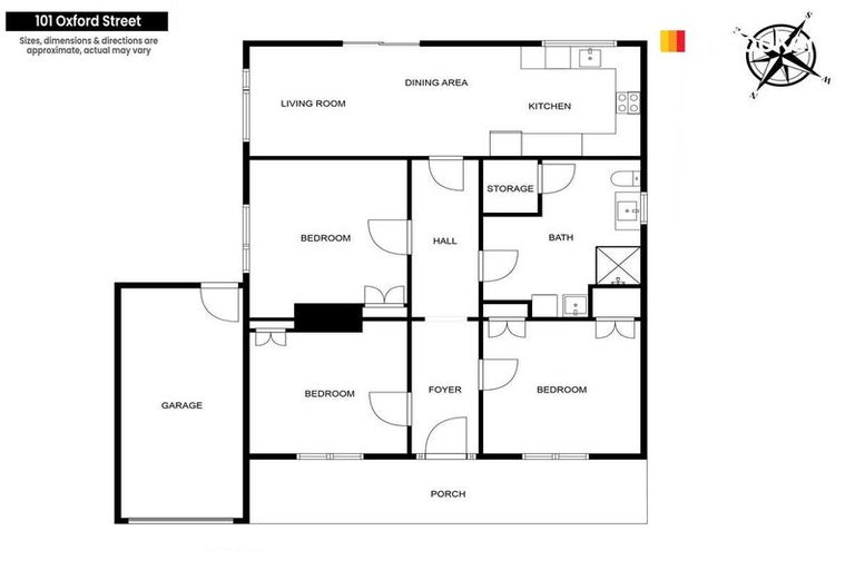 Photo of property in 101 Oxford Street, South Dunedin, Dunedin, 9012