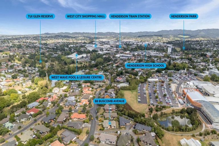 Photo of property in 88 Buscomb Avenue, Henderson, Auckland, 0610