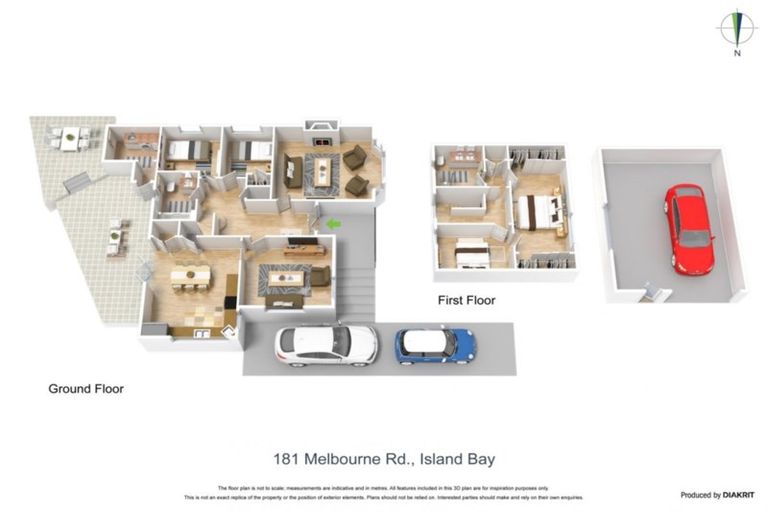 Photo of property in 181 Melbourne Road, Island Bay, Wellington, 6023