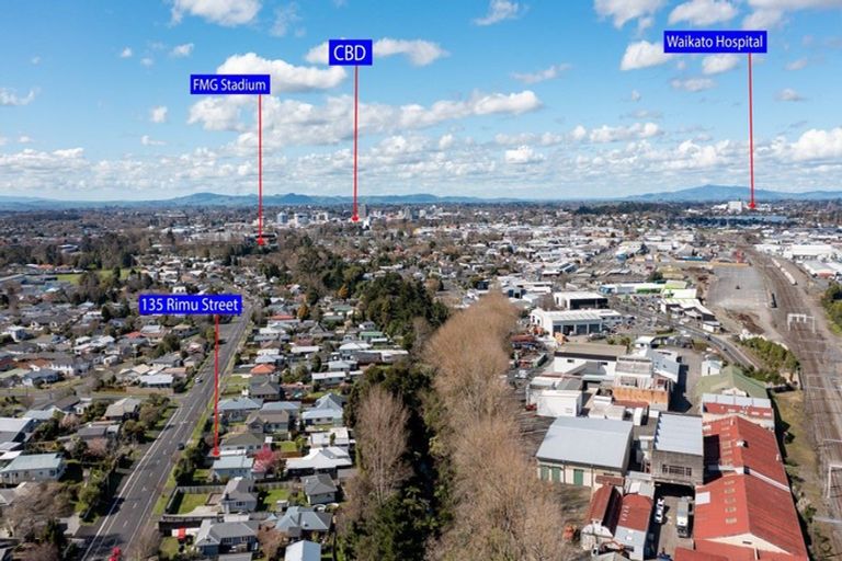 Photo of property in 135 Rimu Street, Maeroa, Hamilton, 3200