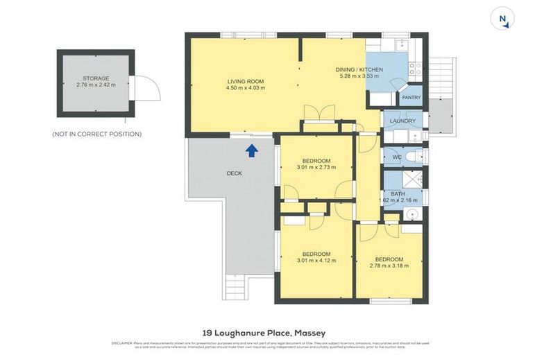 Photo of property in 19 Loughanure Place, Massey, Auckland, 0614