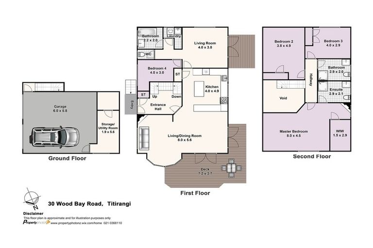 Photo of property in 30 Wood Bay Road, Titirangi, Auckland, 0604