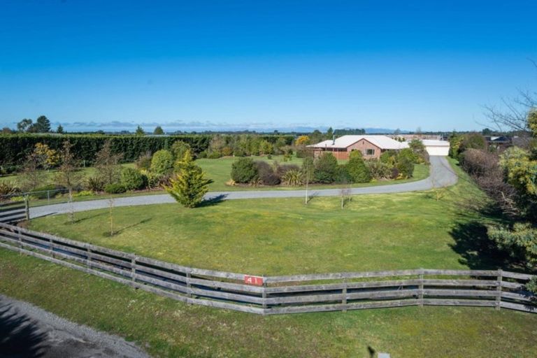 Photo of property in 41 Wetherfield Lane, Swannanoa, Kaiapoi, 7692