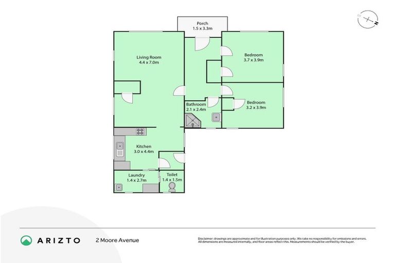 Photo of property in 2 Moore Avenue, Tawhero, Whanganui, 4501