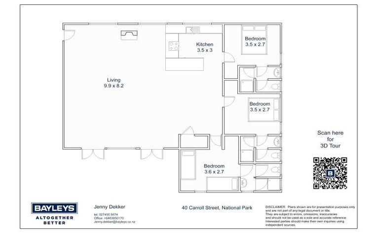 Photo of property in Atisa Lodge, 40 Carroll Street, National Park, Owhango, 3989