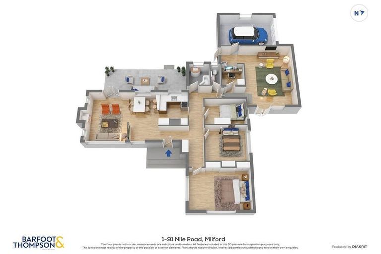 Photo of property in 1/91 Nile Road, Milford, Auckland, 0620