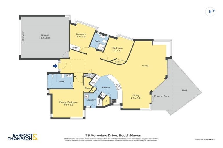 Photo of property in 79 Aeroview Drive, Beach Haven, Auckland, 0626