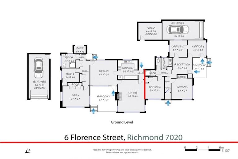Photo of property in 6 Florence Street, Richmond, 7020