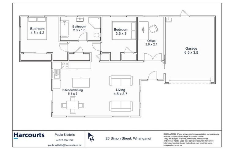 Photo of property in 26 Simon Street, Tawhero, Whanganui, 4501