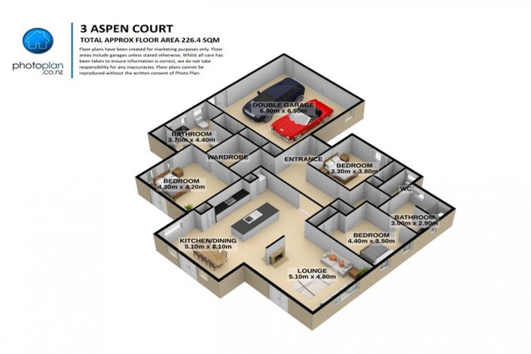 Photo of property in 3 Aspen Court, Huntington, Hamilton, 3210