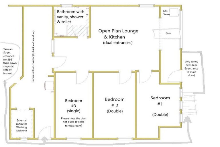 Photo of property in 99b Tasman Street, Mount Cook, Wellington, 6021