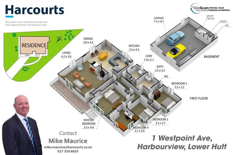 Photo of property in 1 Westpoint Avenue, Harbour View, Lower Hutt, 5010