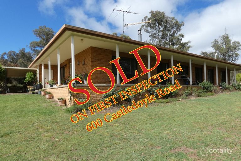 600 Castledoyle Road, Armidale, NSW 2350 Sale & Rental History Property Value Estimator